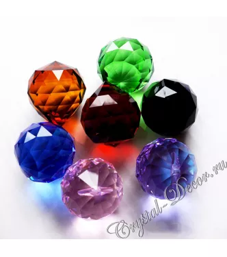 Бра хрустальная Ромашка 007 Зеленая